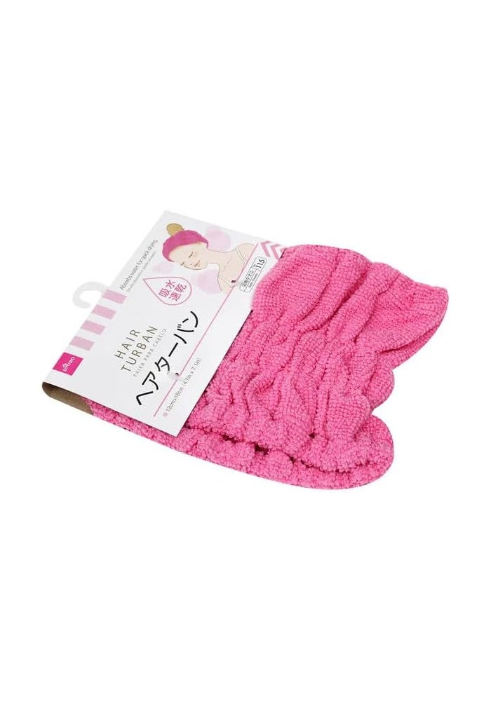 DAISO Women Absorbent Dry Turban in Pink - Image 3
